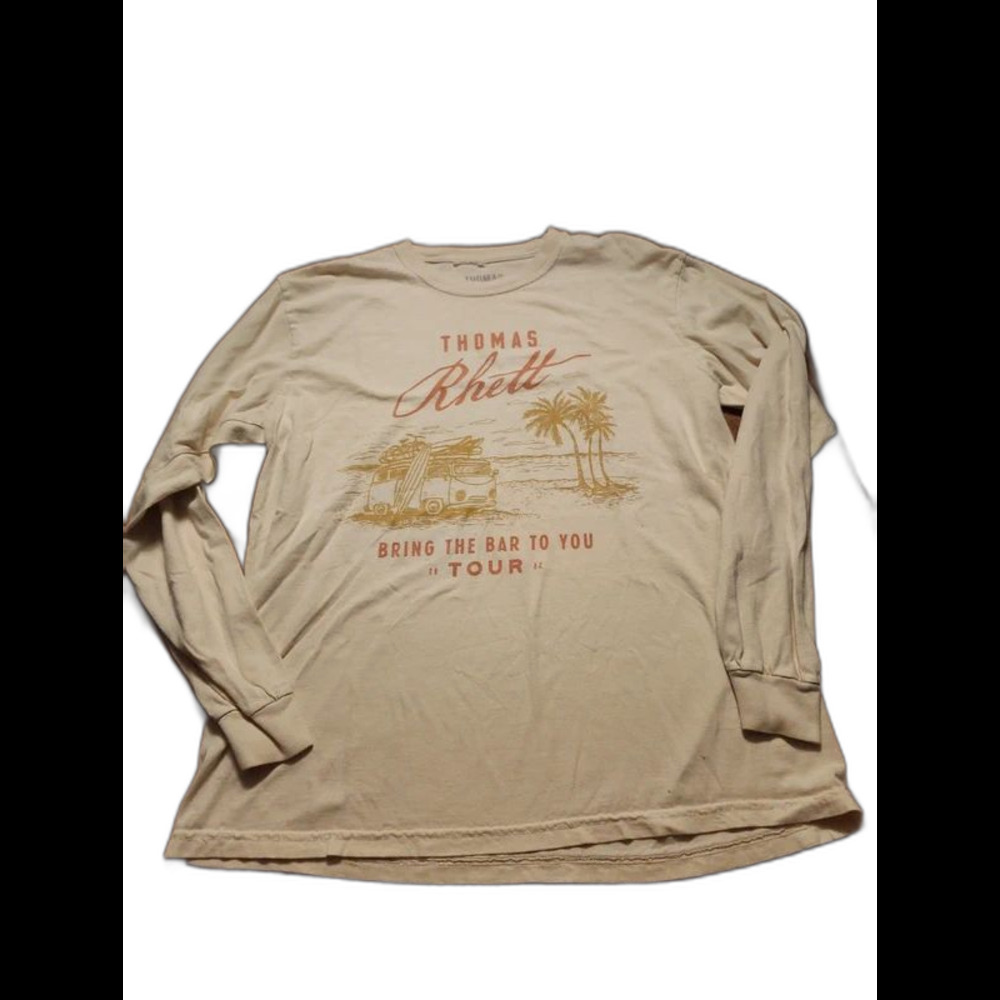 Thomas Rhett long-sleeved men's shirt